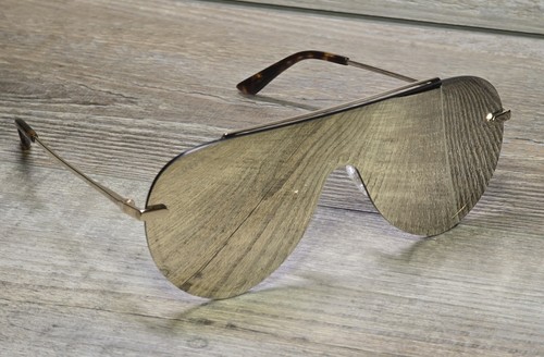 NIB Diff Aviator IMANI Gold Frames & Brilliant Gold Mirror Sunglasses RV$124 - Picture 3 of 17
