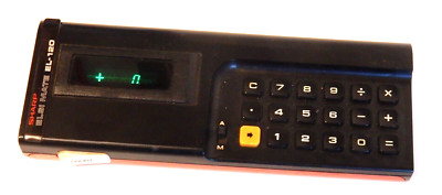 Sharp Vintage Taschenrechner Counter Zähler Calculator Elsi Mate EL-120