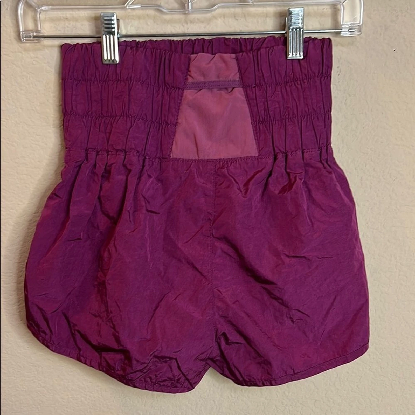 free-people-movement the way home athletic elastic waistband shorts