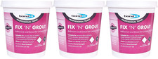 Bond It Fix N Grout Ready Mix Tile Adhesive Brilliant White 3.75Kg x 3