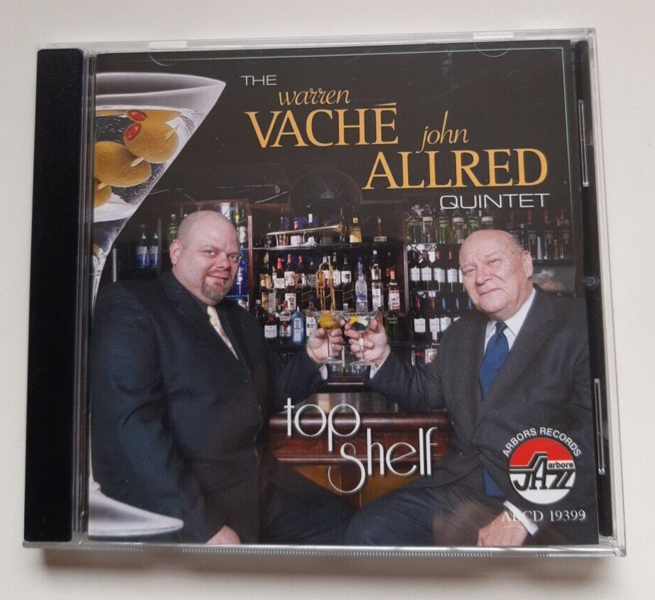 THE WARREN VACHE-JOHN ALLRED QUINTET - Top Shelf (CD 2010) Jazz, Bop ARCD 19399