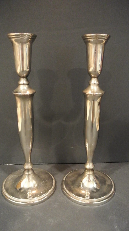 复古(1980 年代)优雅 Godinger Company,银色烛台晚餐中心件 — 第 2/4 张图片