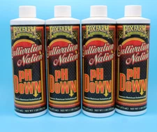 FoxFarm Cultivation Nation pH Down  16oz Lowers Nutrient Solution PH (PACK OF 4)