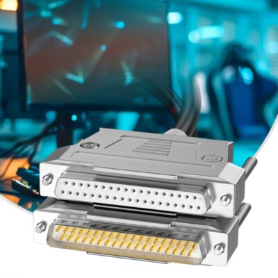 DB37 Shielded Connection Cable Long DB37 Cable for Reliable Connectivities