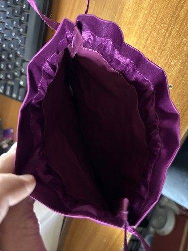 Active flow trulife silk bag purple new without tags empty - Afbeelding 3 van 3