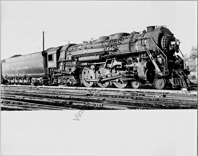 Vintage 1948 New York Central 5430 Dampflok Chicago, Ill Echtfoto T1-22