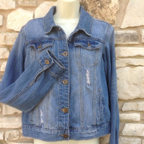 Mudd Denim Trucker Blue Jeans Jacket 