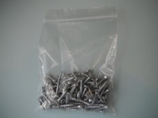 Pack of 50/100 Hospa Screws, Countersunk Head, Fully Threaded 3.5mm x 17mm