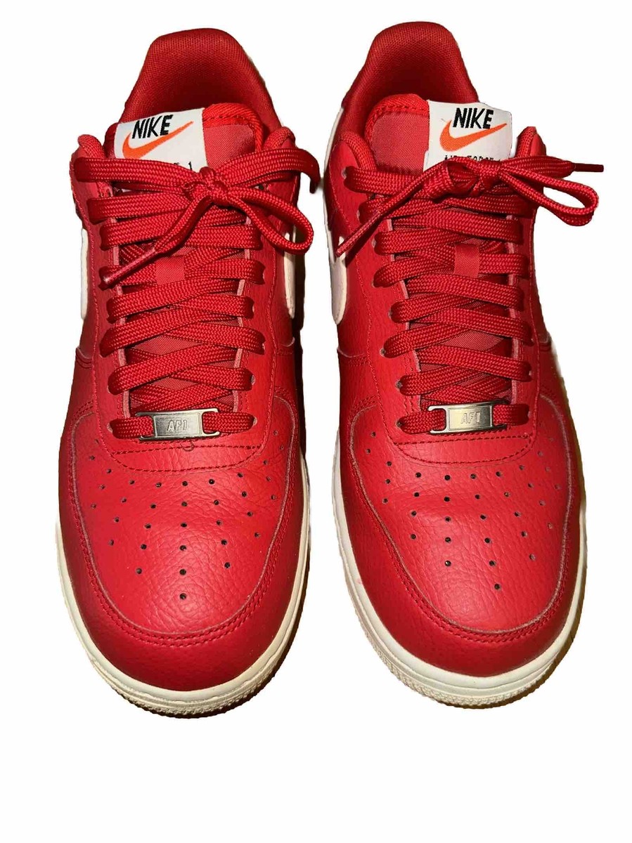Size 8 - Nike Air Force 1 Low University Red for sale online  display picture 1