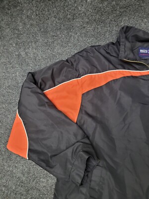Matco Tools Jacket Mens 2XL Black Orange Good As Gold Embroidered
