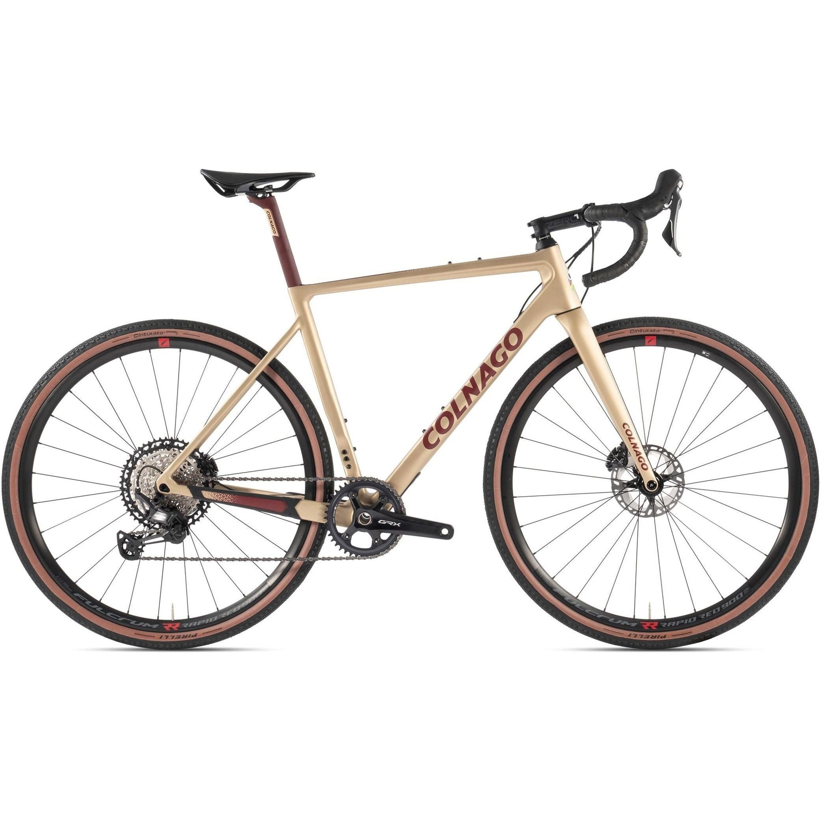 Colnago G3X GRX820 Carbon Gravelbike 2024 Sand - Rot Radfahren Rennrad Performance 588290₽
