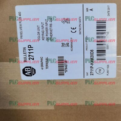 NEW A-B 2711P-K4M20D8 Panelview Plus 400, 4'' Graphic Terminal