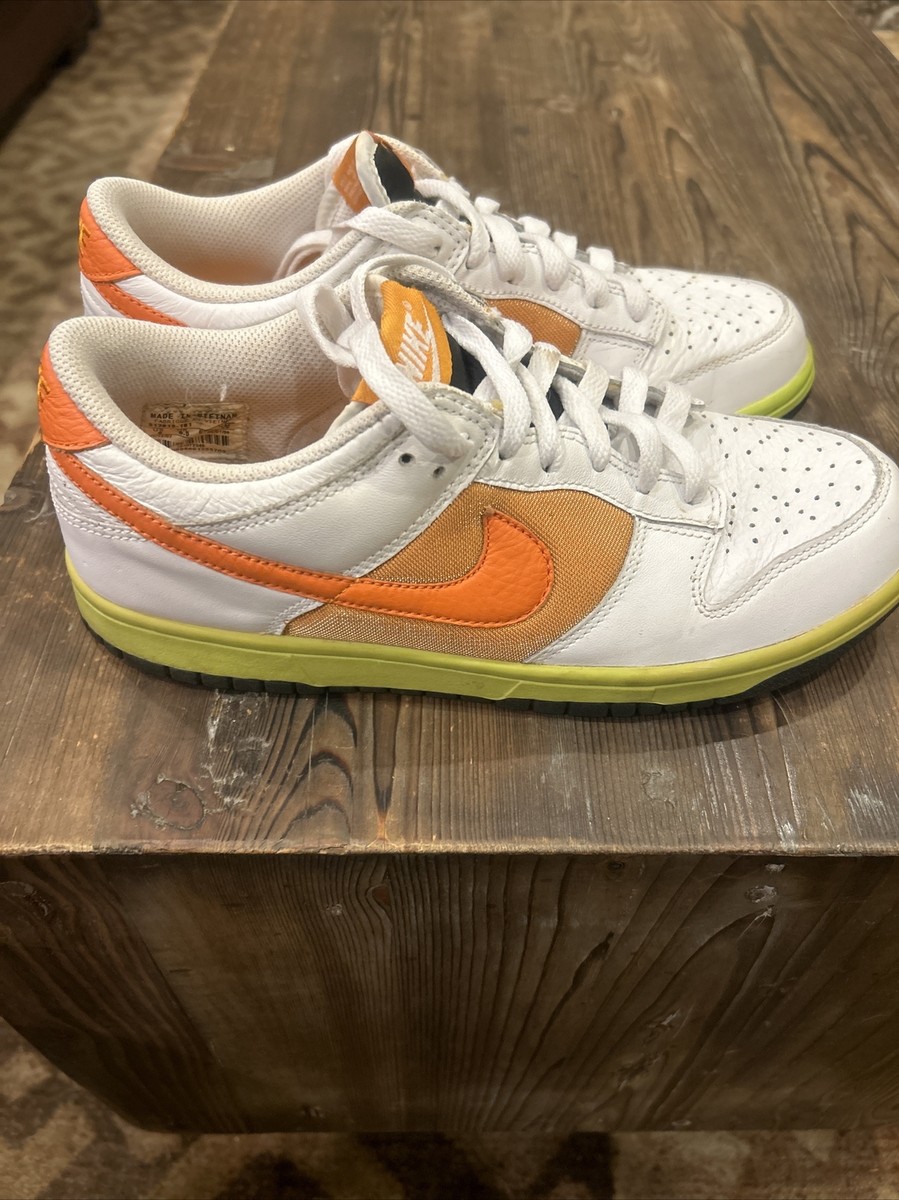 Size 9 - Nike Dunk Low White Orange Blaze W | eBay display picture 1
