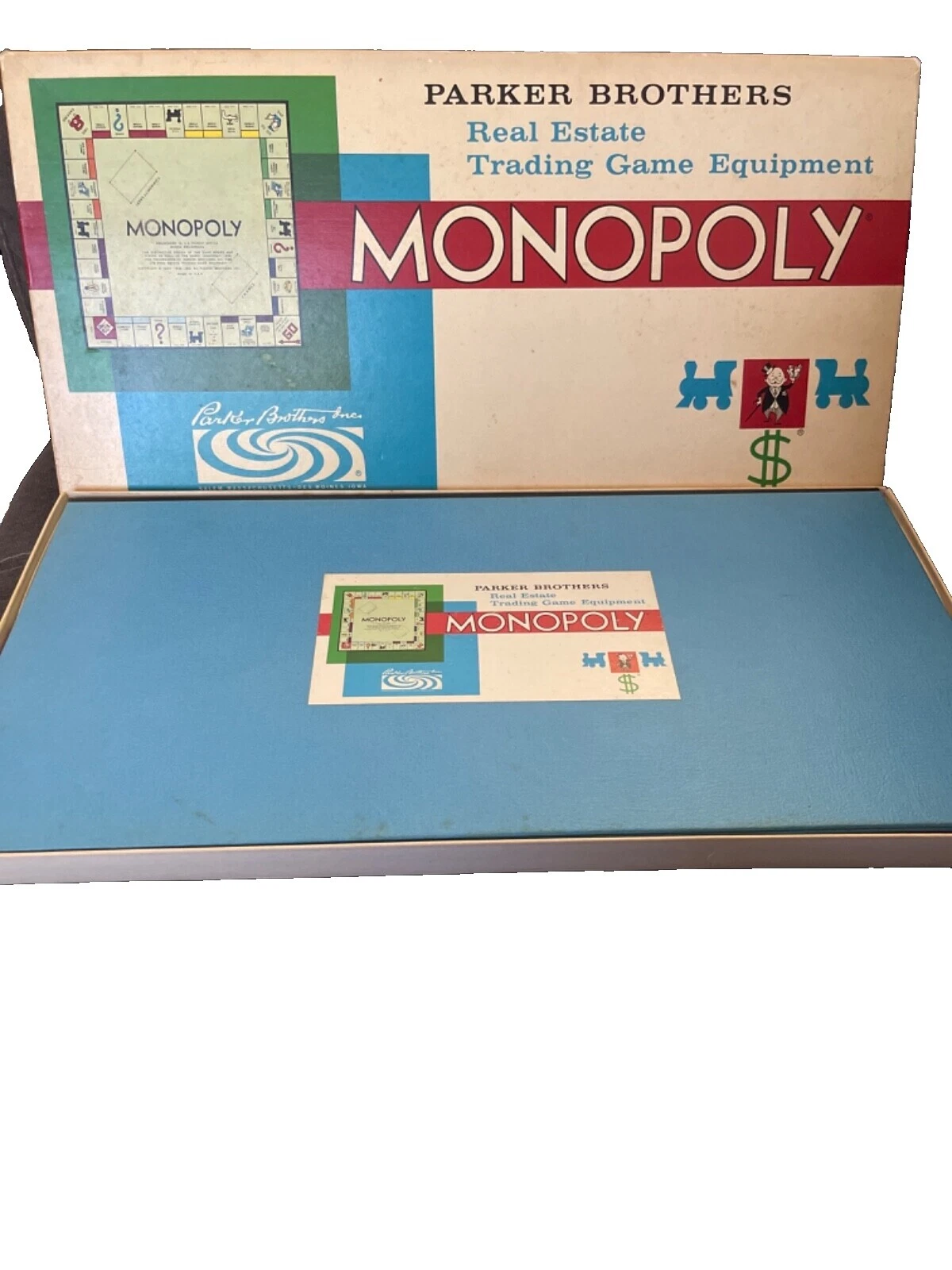 Fabricación de colección Parker Brothers 1961 Juegos de mesa y tradicionales