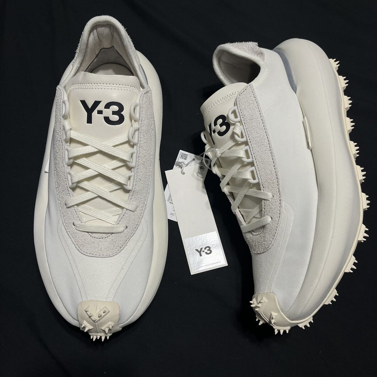 Adidas Y-3 MAKURA Yohji Yamamoto Off White Core White Men's Adidas Y-3 MAKURA Yohji Yamamoto Off White Core White Men's
