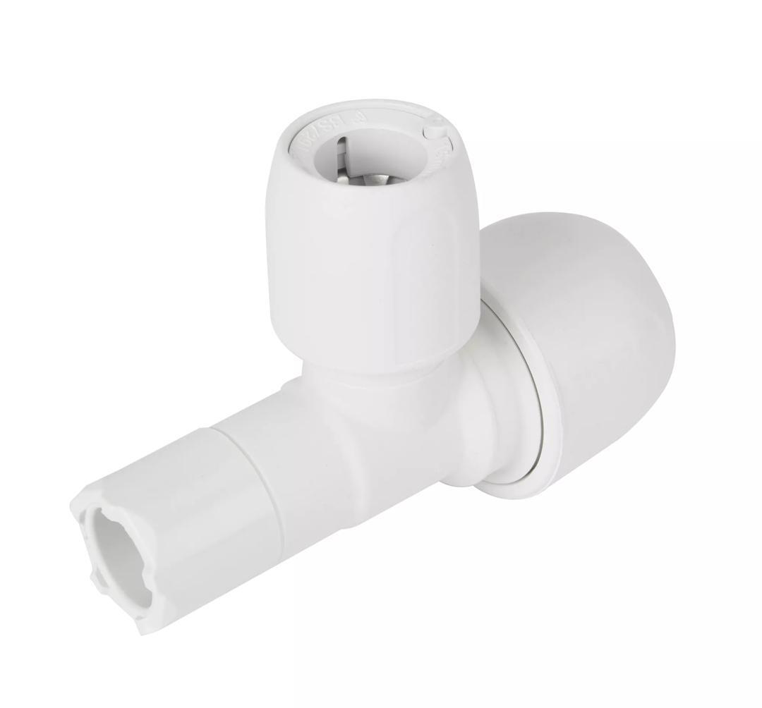 HEP2O 22mm Branch Reduced Sprigot Tee HD15/22W - Pack of 5