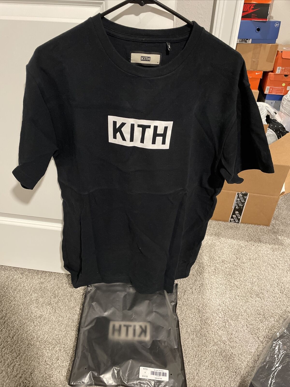 Size Small - Kith Box Logo T-Shirt Black