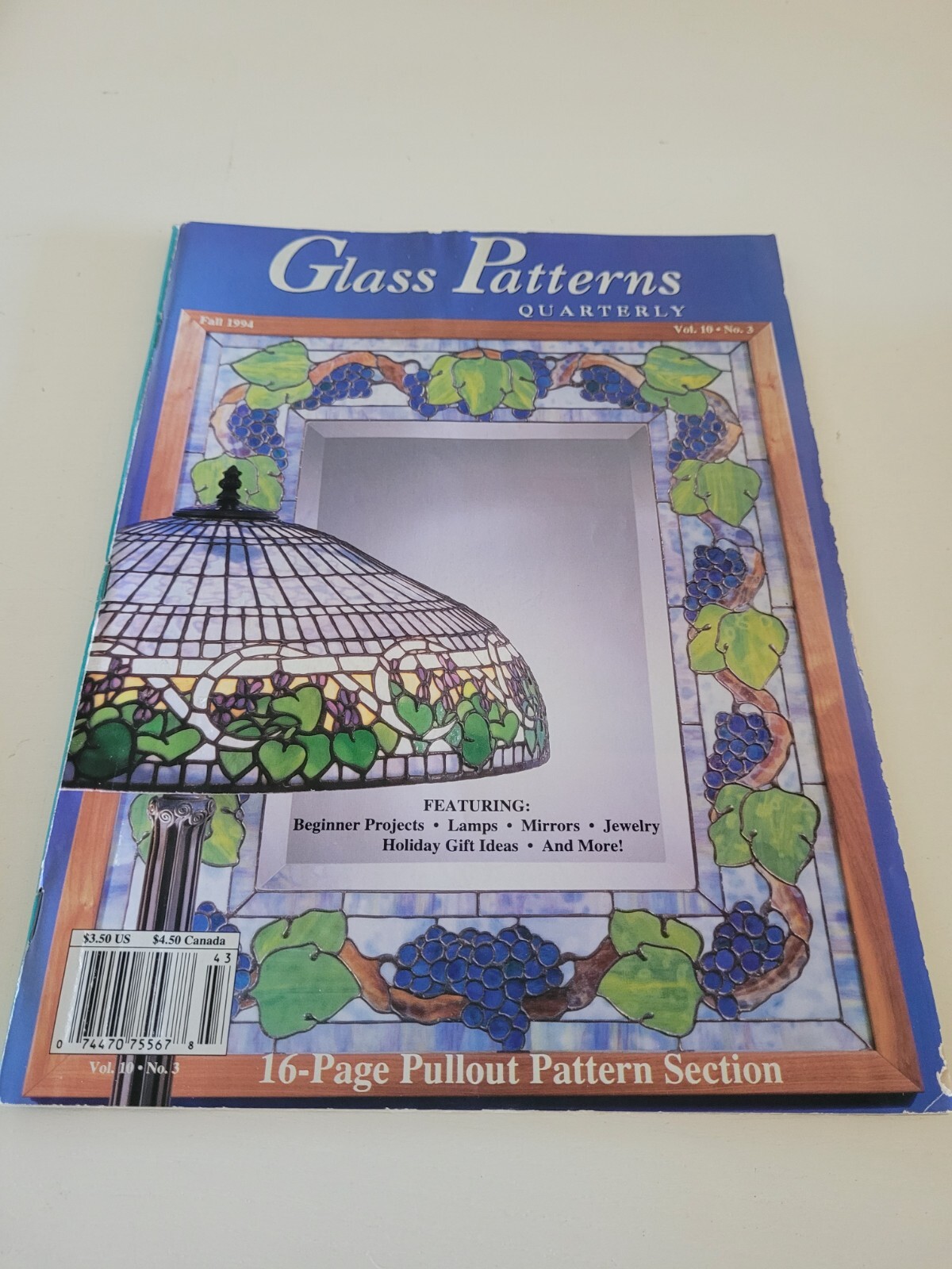 Stained Glass Patterns Quarterly Magazine (includes all patterns)Lot