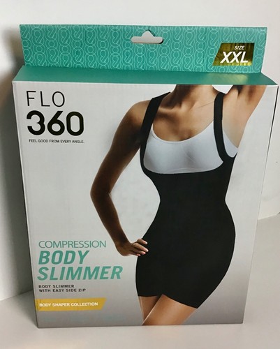 Women's FLO 360 COMPRESSION BODY SLIMMER WITH EASY SIDE ZIP SIZE XXL | eBay