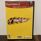 Crazy Taxi Greatest Hits PS2 PlayStation 2 Complete In Box CIB Tested Working