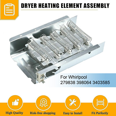 Elemento Riscaldante Per Asciugatrice Whirlpool 279838 – 2 Pezzi – Nuovo SUVWINNER