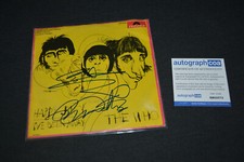 THE WHO SIGNED AUTOGRAPH IN PERSON VINYL SINGLE CERTIFICATE DALTREY TOWNSHEND