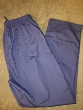 NWT Prism Medical Light Blue Size XS Nursing Scrubs Pants Ultra-Soft Brushed