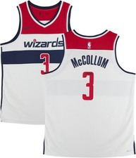 CJ McCollum Washington Wizards Signed Nike Association Edition Swingman Jersey