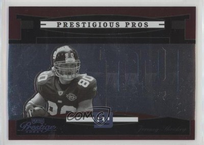 2005 Playoff Prestige Prestigious Pros Red 106/150 Jeremy Shockey #PP-24 0q3