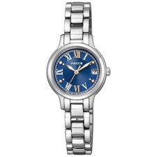Reloj para mujer Citizen wicca KH4-912-71 Solar-Tech esfera azul plateado JDM