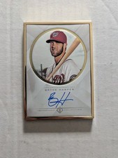 2016 Topps Transcendent Bryce Harper Auto /52 On Card Autograph Gold Framed
