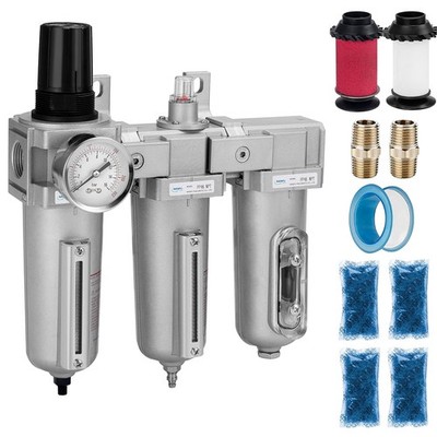 3 Stage Industrial Air Drying System 3/4 NPT