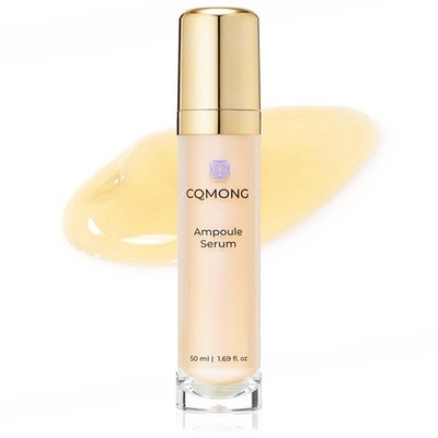 CQMONG Korean Glow Serum: Hydrates, Fades Spots, Wrinkles. Vit C, HA, Niac.