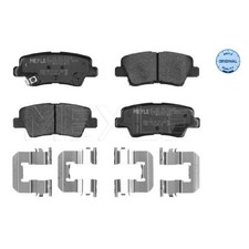 Satz Bremsbeläge Bremsklötze hinten für Hyundai I20 2 GB 3 BC3 IB I30 | 24432