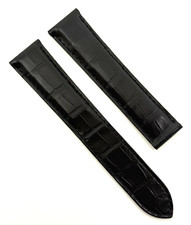 Cartier 20mm x 18mm Black Alligator Watch Strap Band KD18IK97 New Authentic OEM