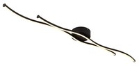 Globo -30 Boyd Deckenleuchte Metall Schwarz Matt, Led, 3550 Lm, Warmweiß, 3000 K