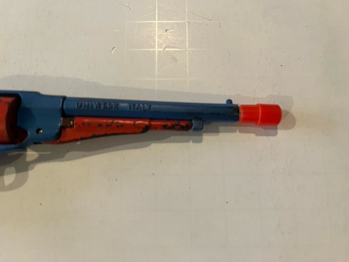 UNIWERK ITALY TYPO Type REMINGTON 44 Mini Toy Cap Gun Works Unique