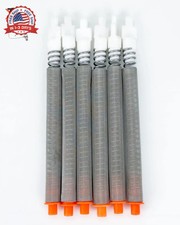 6-pack 218133 100-mesh Orange Airless Paint Spray Gun Filters Compatible With G