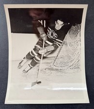 Circa 1939 Chicago Blackhawks Doug Bentley Type 1 Photo NHL Hockey Rangers