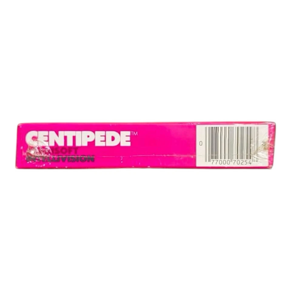 INTELLIVISION CENTIPEDE Atarisoft Factory Sealed Boxed With Hanger Vintage - Image 3 of 3