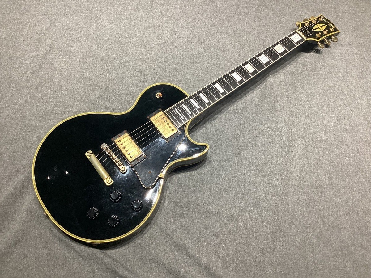 Orville by Gibson LPC-110C Les Paul Custom Black Gold Hardware