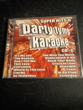 Party Tyme Karaoke Super Hits 6 Various Artists CDG