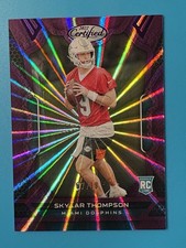2022 Certified Skylar Thompson RC Purple Burst SSP #183 Dolphins 7/10 🔥🔥