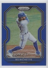 2021 Panini Prizm Tier II Blue Prizm Bo Bichette #158 1ax
