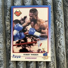Kayo 1991 Terry Norris Boxing #020 Base Set Sports Trading Card