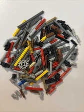 Lego Technic Mindstorms NXT RCX BULK Parts LOT Liftarms Bricks Axles Pins B-4