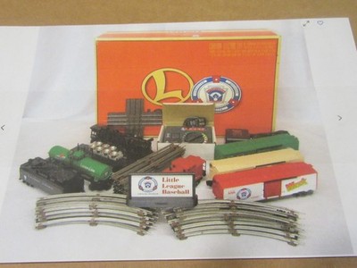 O scale Lionel Little League Baseball Electric Train Set 6-11935. Sealed