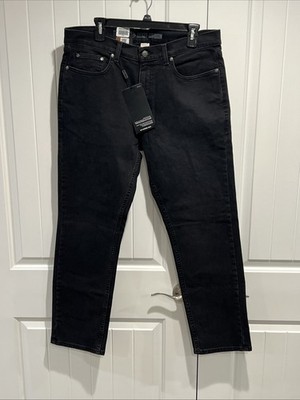 Harley Davidson Men Black Denim Jeans Size 36x30 Boot Cut New 99093-23VM
