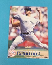 1996 Pacific Crown Collection #371 Andy Pettitte New York Yankees BASEBALL Card