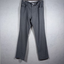 Peter Millar Crown Sport 5 Pocket Performance Pants Black Men s Size 35x32